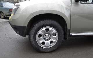 Размер дисков на Рено Дастер (Renault Duster)